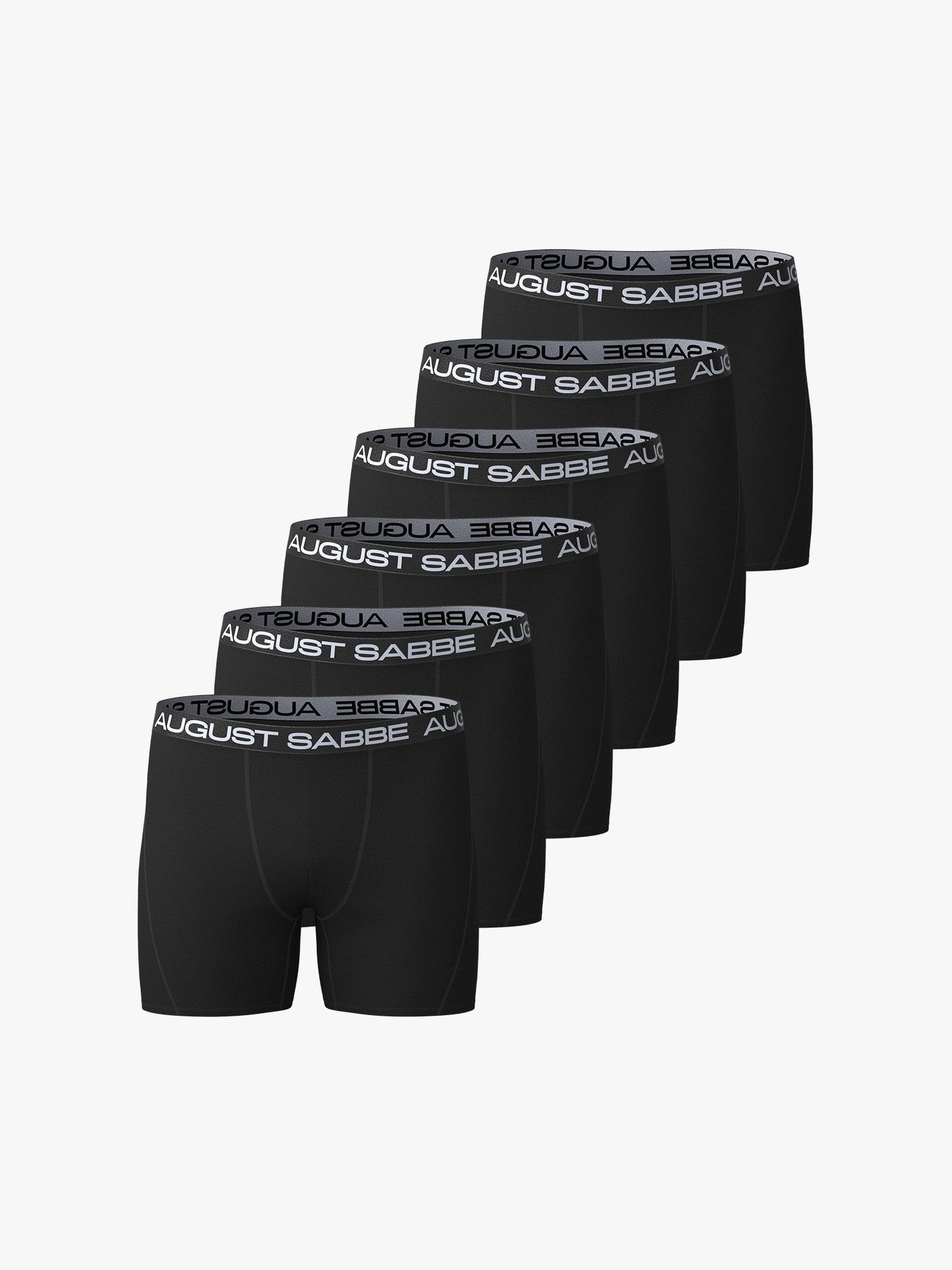 Sabbe Sport, Black, 6-Pack